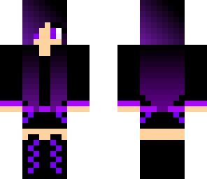 purple school girl