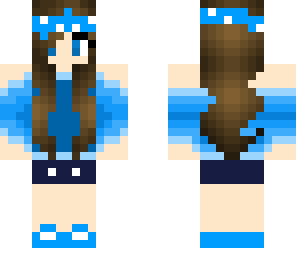 blue bandana girl