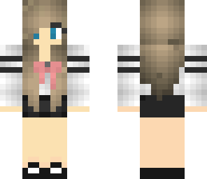 anime school girl