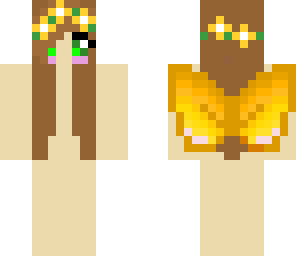 gold and yellow fairy base