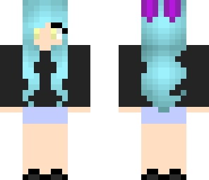 purple and blue bunny teen