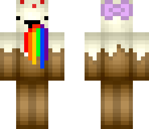 cute girly barfing rainbow cake