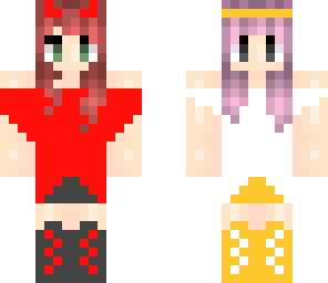 angel devil girl