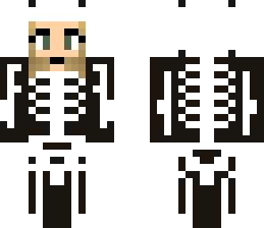 skeleton girl