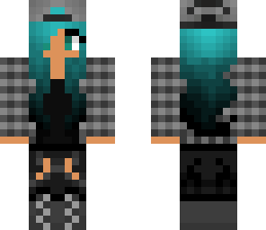 blue hair