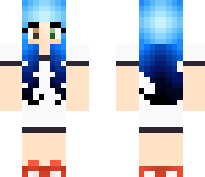 blue hair girl