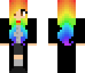 rainbow hair hogwarts