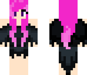 pink goth girl