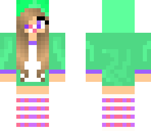 green purple pink baby girl