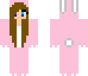 pink bunny girl