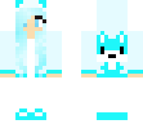 blue fox girl