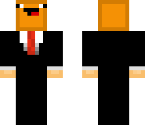 pancake pal in a suit