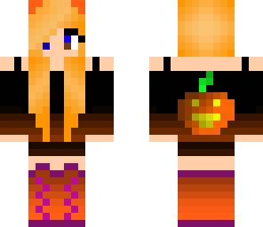 cute halloween skin