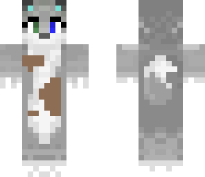 female wolf with dirt patches
