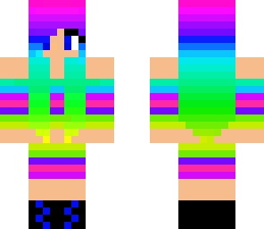rainbow girl 