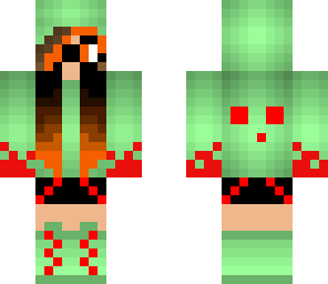 halloween slime girl