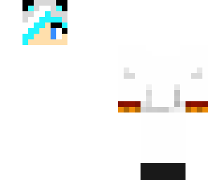 rainbow arctic wolf girl