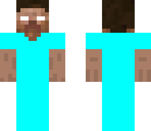 herobrine in blue