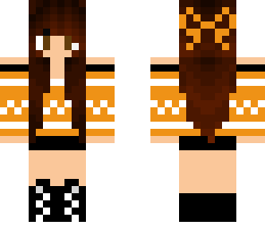 halloween girl skin