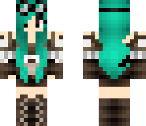 teal steampunk