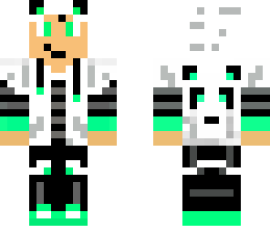 i made a panda boy