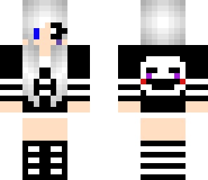 puppet with 1 robot eye and 1 human