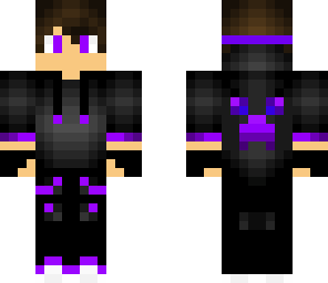 purple cool boy