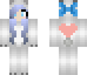 kawaii blue bear