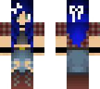 blue hair