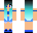 cute blue girl