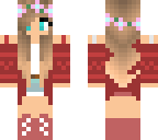 flowery flower girl