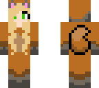 fox girl 3px arms