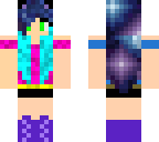 magic neon girl