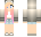 pink hair girl