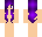 purple hair template