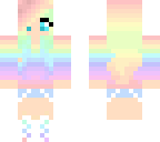 rainbow girl