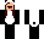 rewi as a girl - panda onesie