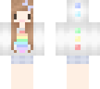 3d dino girl