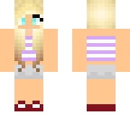 blonde hair