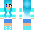 blue girl