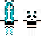 blue panda
