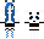 blue panda