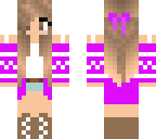 braid girl purple
