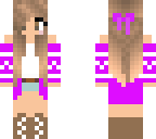 braid girl purple