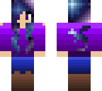 galaxy dragon girl