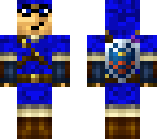 great blue link with glasses