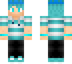 green-and-blue boy - blue version