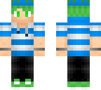 green-and-blue boy