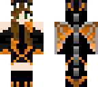 halloween pumpkin dragon girl