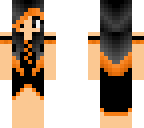 modern orange witch